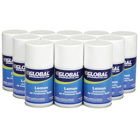 Big D Automatic Air Freshener Refills, Lemon 7 oz. Can, 12PK 451GG